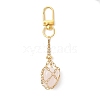 304 Stainless Steel Macrame Pouch Empty Stone Holder Pendant Decorations HJEW-JM04379-01-2