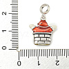Anti-Tarnish Rhodium Plated 925 Sterling Silver Enamel Christmas European Dangle Charms LS-STER-Z010-02P-01A-3