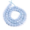 Natural White Jade Beads Strands G-L500-01-6mm-3