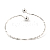 Non-Tarnish 304 Stainless Steel Cuff Bangles BJEW-P331-12P-3