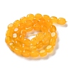 Natural Topaz Jade Beads Strands G-P497-01D-03A-3