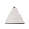 Tarnish Resistant 304 Stainless Steel Pendants STAS-F271-08C-P-2