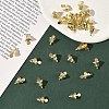80Pcs Iron Bell Pendants HJEW-YW0001-09-4