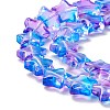 Transparent Glass Beads Strand GLAA-K057-01H-4