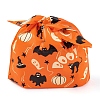 100Pcs Rabbit Shaped Halloween Candy Plastic Bags ABAG-U001-02B-1