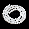 Electroplate Opaque Glass Beads Strands EGLA-A035-P6mm-A01-2