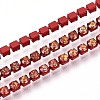 Iron Rhinestone Cup Chains CH-T006-05B-07-1