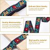 FINGERINSPIRE Embroidered Ethnic Style Cotton Ribbons SRIB-FG0001-04A-4