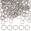 ARRICRAFT 200Pcs 304 Stainless Steel Open Jump Rings STAS-AR0002-15-1