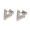 Non-Tarnish 304 Stainless Steel Stud Earring EJEW-C099-03P-2