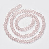 Glass Beads Strands EGLA-A034-T1mm-D10-2