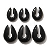 Natural Obsidian Ear Plugs Gauges G-I359-13C-03-1