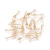 Brass Peg Bails Pendants KK-Q675-89-1