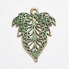 Tibetan Style Alloy Pendants PALLOY-F187-48ABG-1