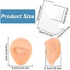 Soft Silicone Eye Flexible Model Body Part Displays with Acrylic Stands ODIS-WH0002-24-2