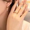Bowknot 925 Sterling Silver Finger Rings for Women FS-WGCDFEC-01-5