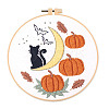 DIY Halloween Theme Embroidery Kits SENE-PW0009-09A-1