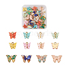 Craftdady 44Pcs 11 Colors Alloy Pendants RESI-CD0001-03-28