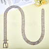 Alloy Full Crystal Rhinestone 5-Row Chain Belts AJEW-WH20019-49P-6