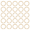 HOBBIESAY Brass Linking Rings KK-HY0003-31-1