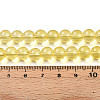 Baking Paint Transparent Glass Beads X1-DGLA-N006-8mm-04-4