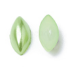 ABS Plastic Imitation Pearl Cabochons SACR-R756-8x4mm-Z7-2