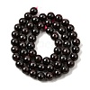 Natural Garnet Gemstone Beads Strands G-R263-7mm-2