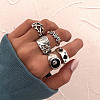 Mixed Style Retro Alloy Rings Set FS-WGC6EFE-02-1