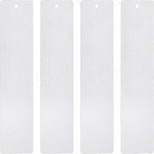 Stainless Steel Brushed Blank Bookmarks AJEW-UN0001-002