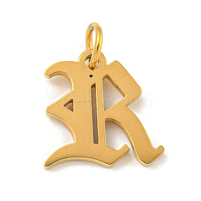 Ion Plating(IP) 304 Stainless Steel Charms STAS-I010-01G-R-1
