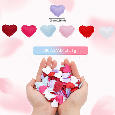7 Bags 7 Colors Wedding Supplies FIND-CA0006-33-1