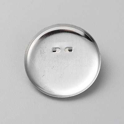 Iron Brooch Base Settings IFIN-WH0085-15A-1