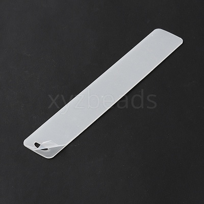 Transparent Blank Acrylic Bookmarks DIY-WH20007-63A-1