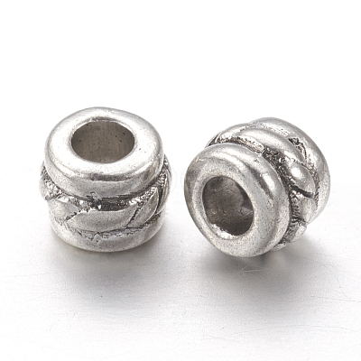Tibetan Style Alloy Spacer Beads X-LF0447Y-1