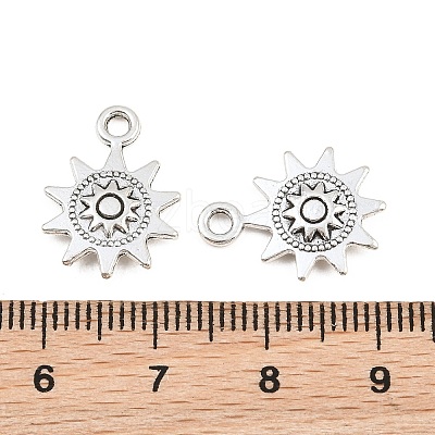 Tibetan Style Alloy Pendants AL-CBA1187-10B-AS-1