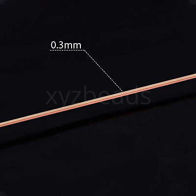 Round Bare Copper Wire for Jewelry Making CWIR-BC0002-16A-1