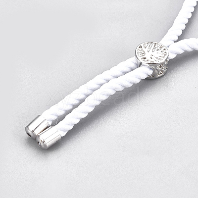 Cotton Cord Bracelet Making KK-F758-03L-P-1