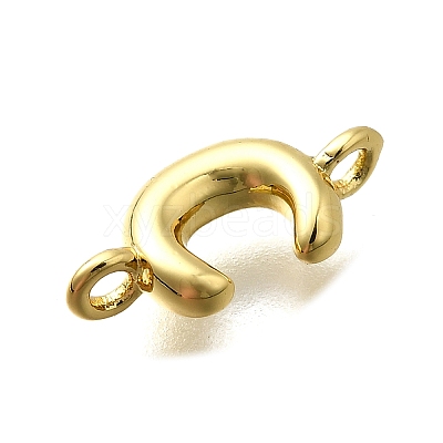 Brass Connector Charms KK-P295-01G-C-1