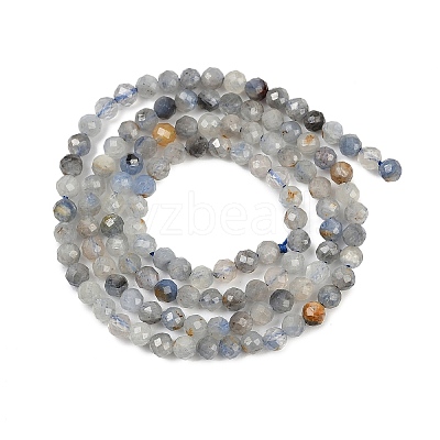 Natural Kyanite Beads Strands G-RM2025-A34-3mm-1