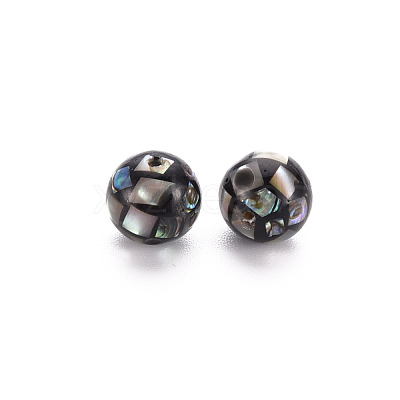 Resin Beads SSHEL-T014-38-8mm-07-1