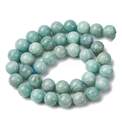 Natural Amazonite Beads Strands LS-G-K068-03-10mmA-1