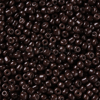 Baking Paint Glass Seed Beads SEED-US0003-3mm-K18-1
