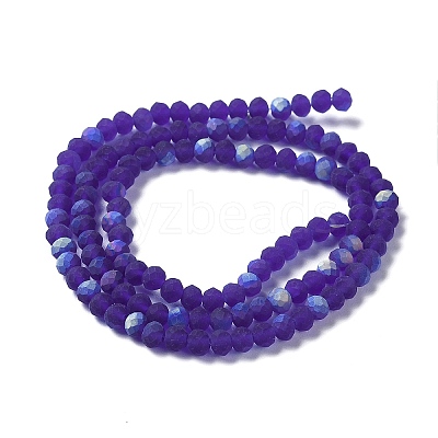 Transparent Glass Beads Strands LS-EGLA-A044-T1mm-MB06-1