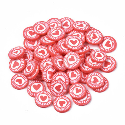 Handmade Polymer Clay Cabochons X-CLAY-N006-68-1