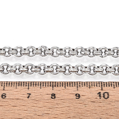 Brass Ring Link Chains CHC-T018-35P-1