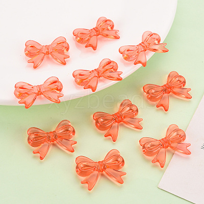 Transparent Acrylic Beads TACR-S154-56B-910-1
