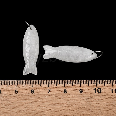 Natural Quartz Crystal Carved Pendants G-G314-01P-09-1