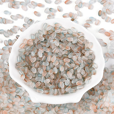 Frosted Glass Seed Beads SEED-N008-05H-1