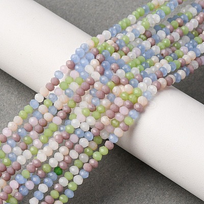 Faceted Glass Beads Strands GLAA-G074-A02-1-1