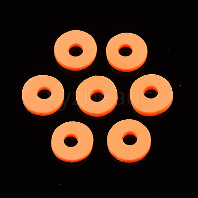 Handmade Polymer Clay Beads CLAY-R067-6.0mm-B11-1